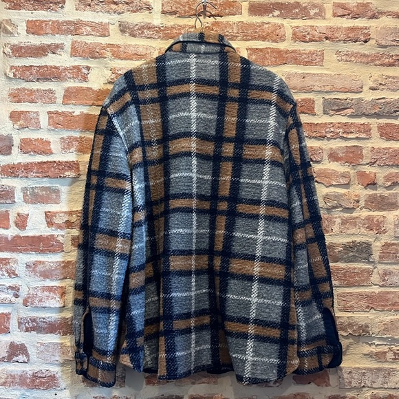 Ultra soft Zara XL Plaid Flannel Overshirt Comfort Fit - Picture 6 of 6